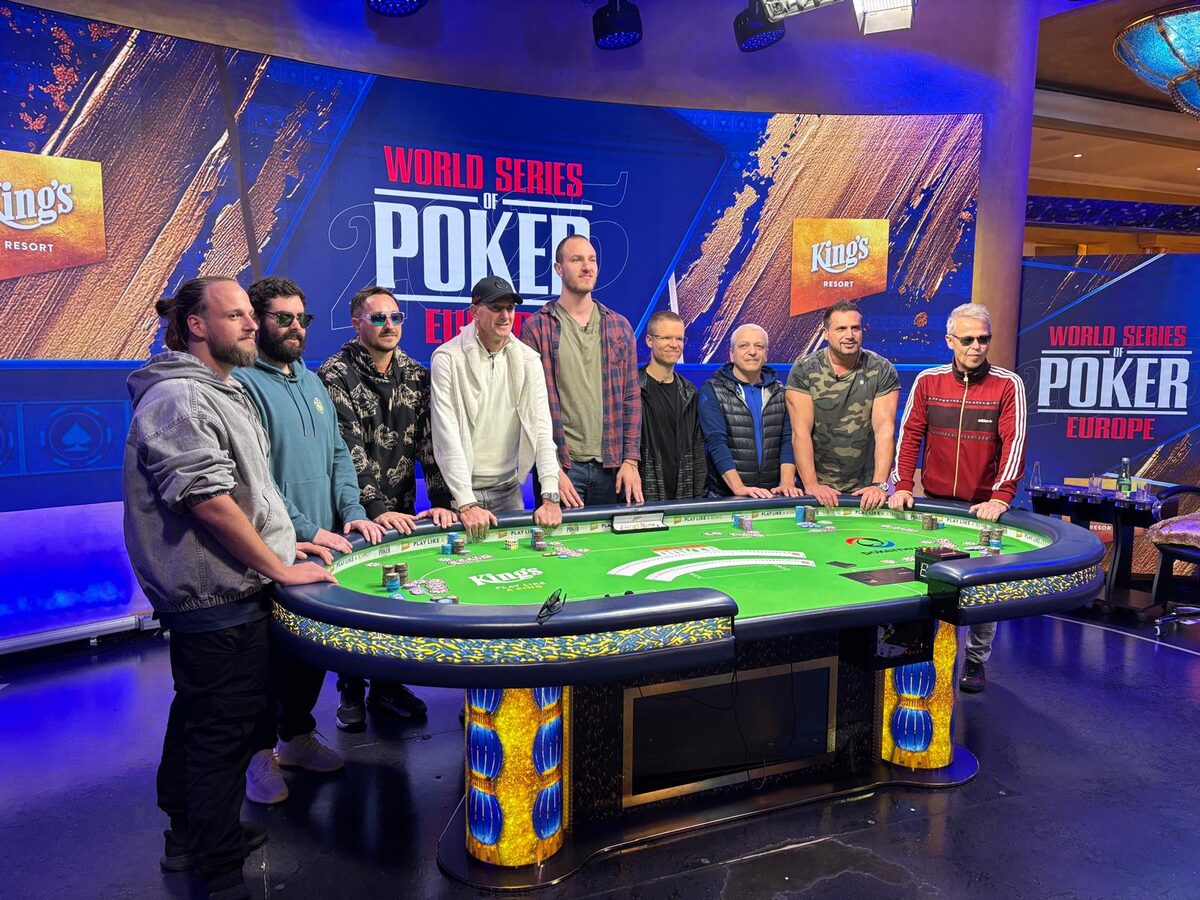 2025 WSOP Europe Final Table