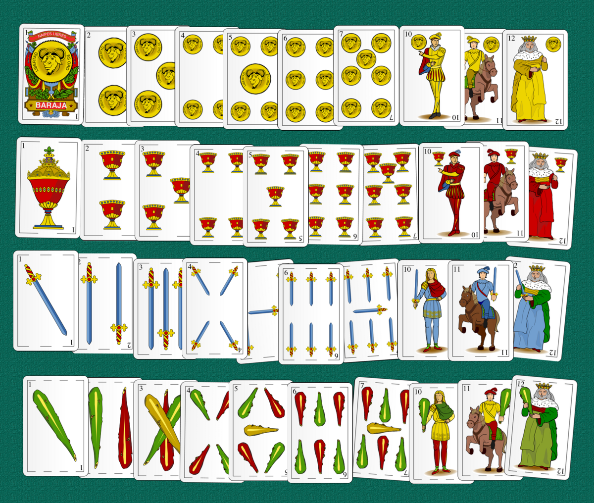 Baraja de 40 cartas