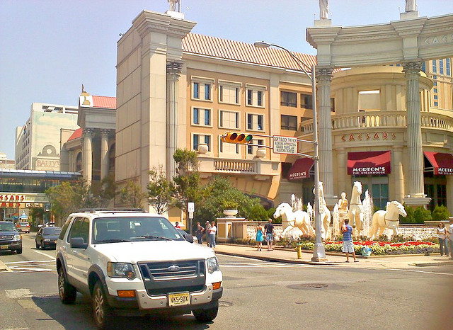 Caesars Atlantic City — Caesars entrance