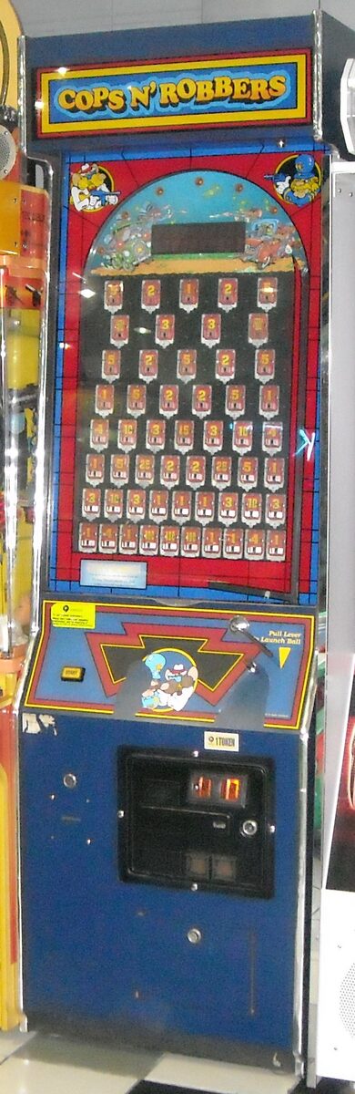 Cops and Robbers game kiosk