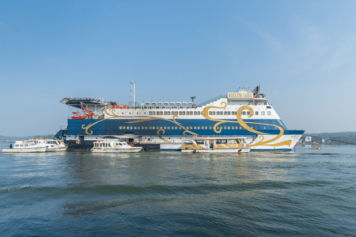 Deltin JAQK, Offshore Casino in Mandovi River