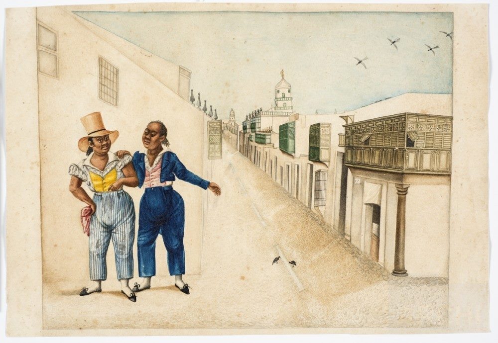 Juan José Cabezudo y un amigo