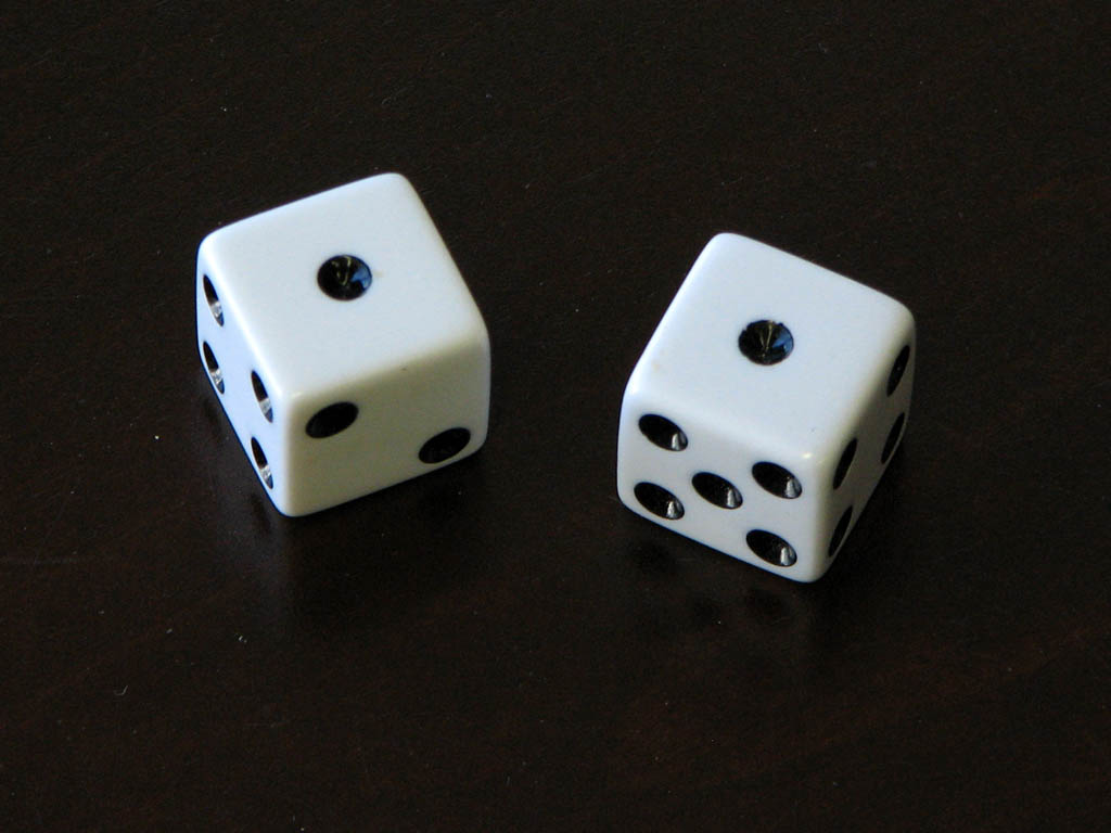 Snake eyes dice